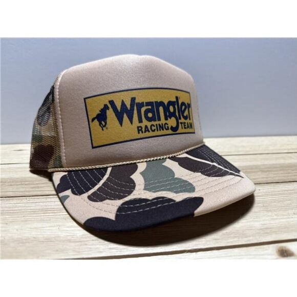 Wrangler Racing Team Camo Trucker Hat main image 4
